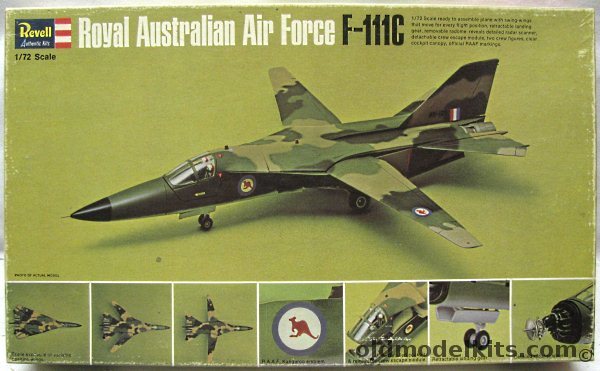 Revell 1/72 F-111C Royal Australian Air Force (RAAF), H210-200 plastic model kit